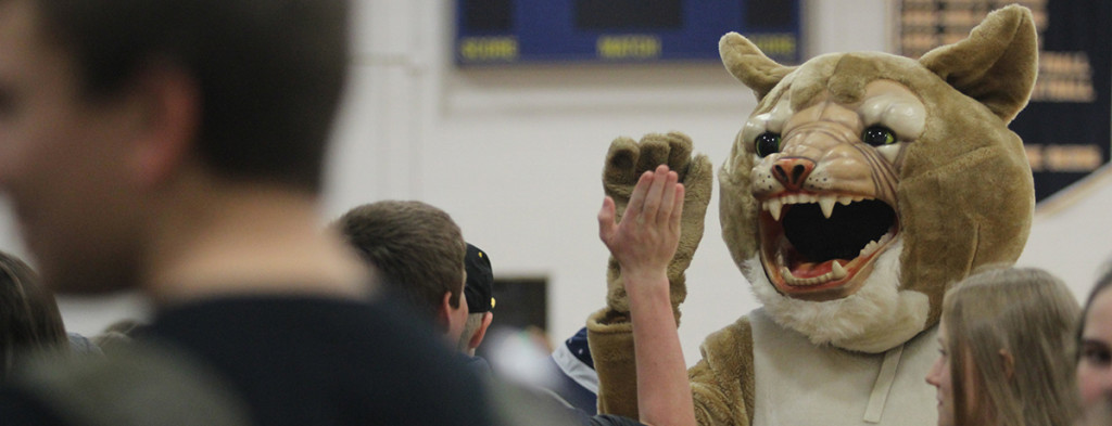 Featured image of article: Cougar Greets ConVal Students At Events