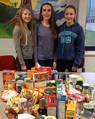Featured image of article: ConVal Interact Food Drive Concludes