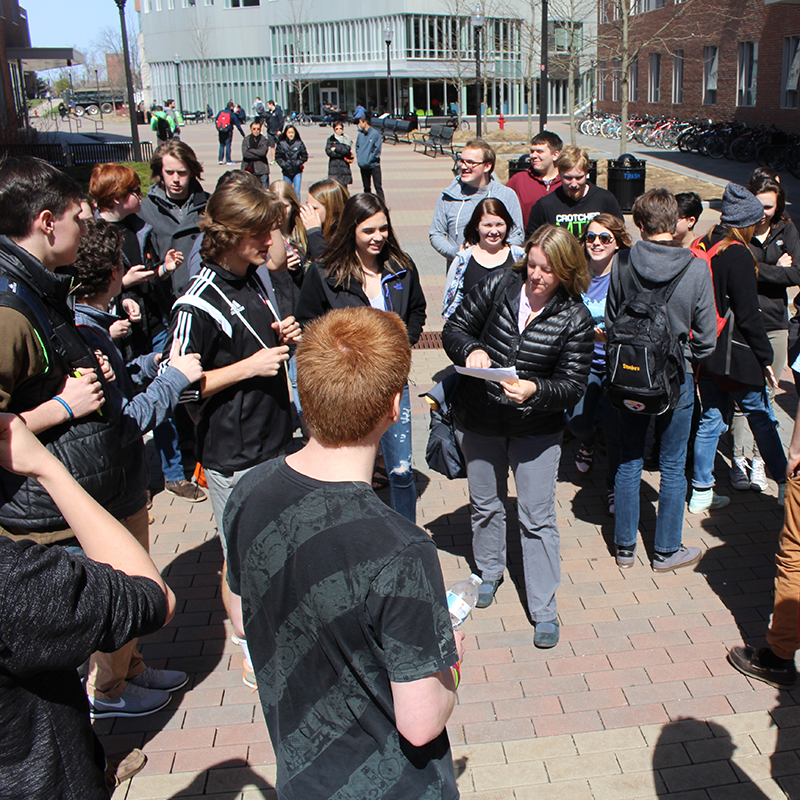 Featured image of article: Students Of German Visit UMass Amherst Program
