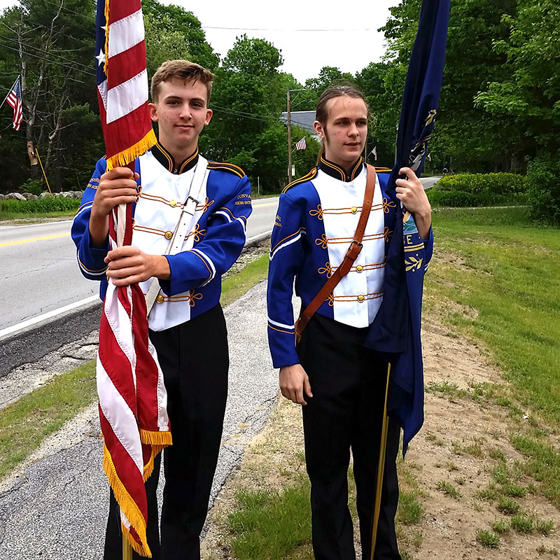 Featured image of article: Band Performs At Greenfield Memorial Parade