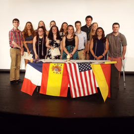 Featured image of article: World Language Honor Societies Induct Students