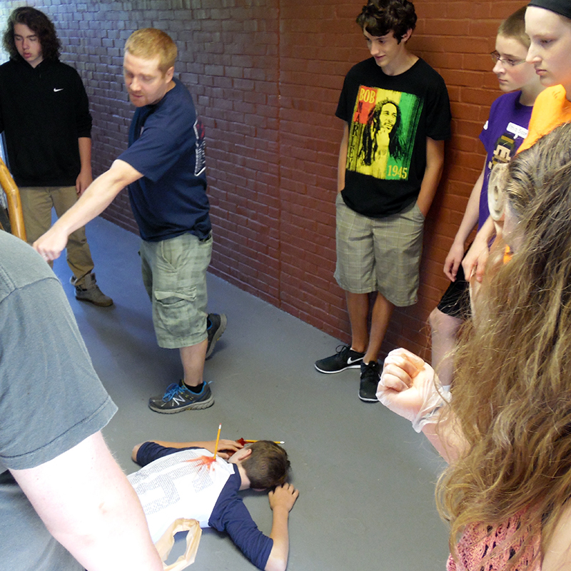 Featured image of article: Forensics Class Gets Realistic