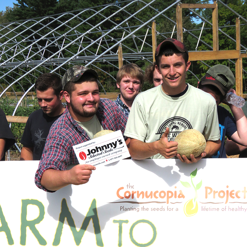 Featured image of article: Cornucopia Project Collaborates With Agriculture Class