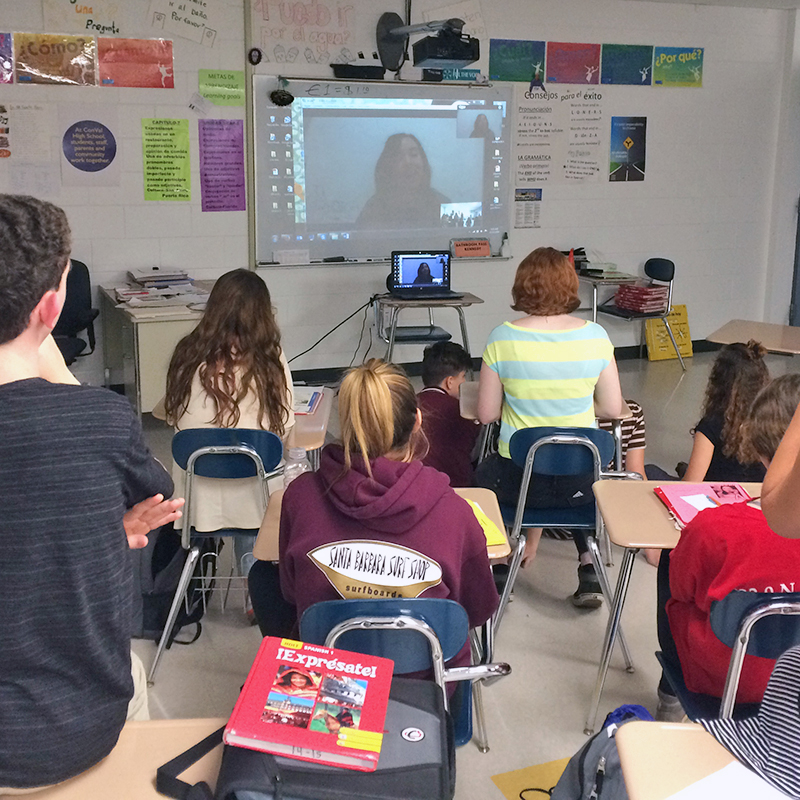Featured image of article: Spanish Classes Skype With ConVal Grad Teaching In Spain