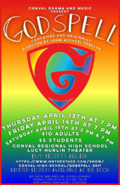 Featured image of article: ConVal Drama Presents Godspell April 13th-15th
