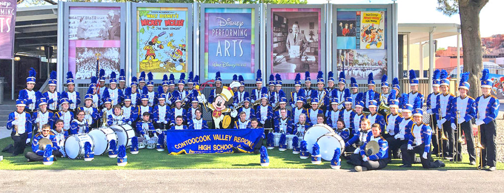 Featured image of article: ConVal Band Performs At Disney