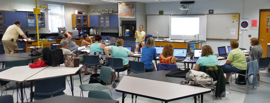Featured image of article: Science Teachers Meet For Curriculum Work