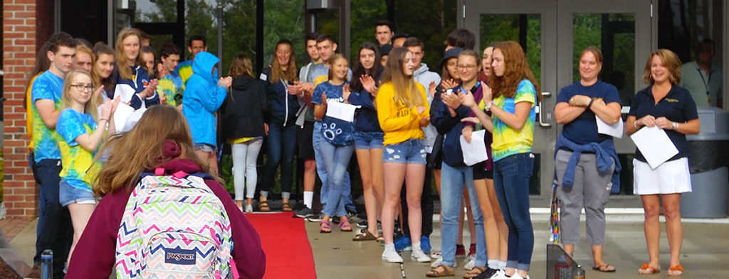 Featured image of article: Red Carpet For New Students At ConVal