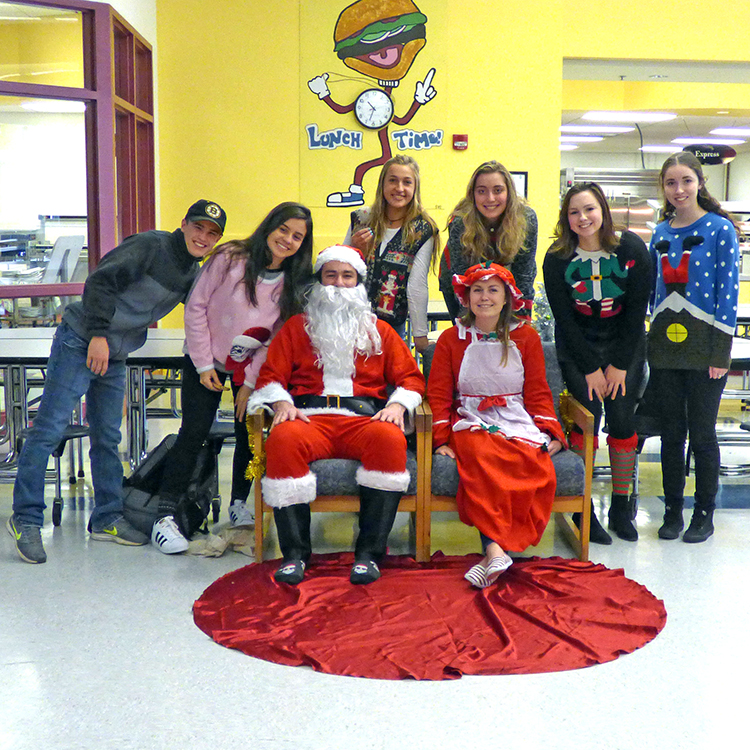 Featured image of article: Santa, Ugly Sweaters, And Cookie Swap On Last Day Before Break
