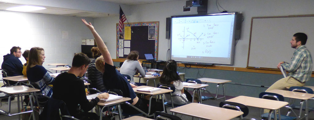 Featured image of article: Calculus Students Study Limits