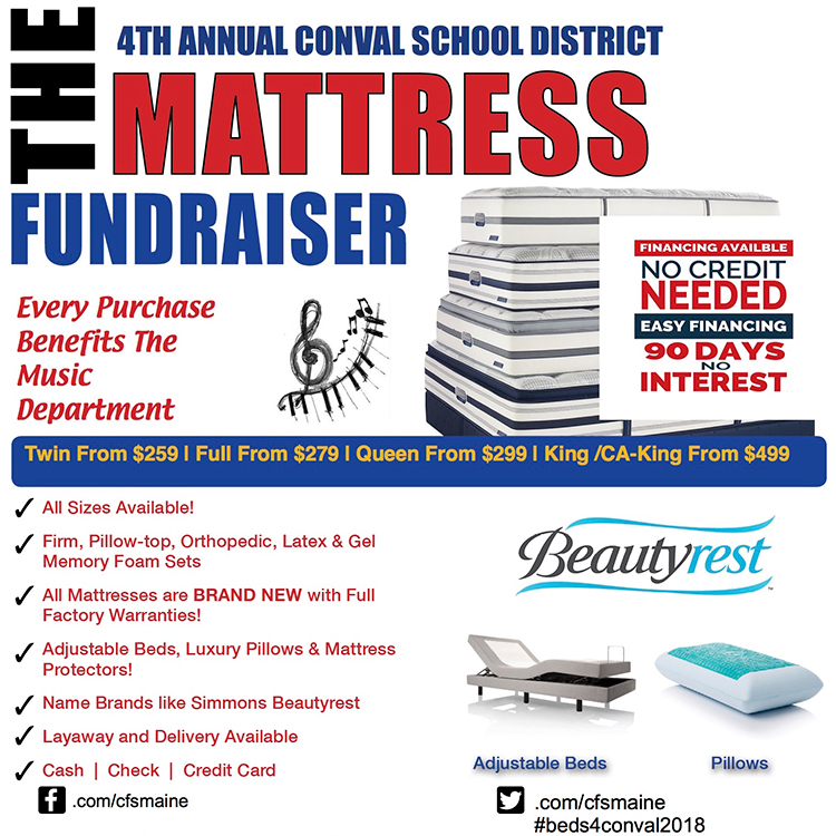 Featured image of article: Mattress Sale To Benefit Music Department