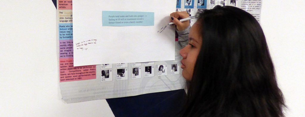 Featured image of article: Students Engage in “Silent Discussion” Activity