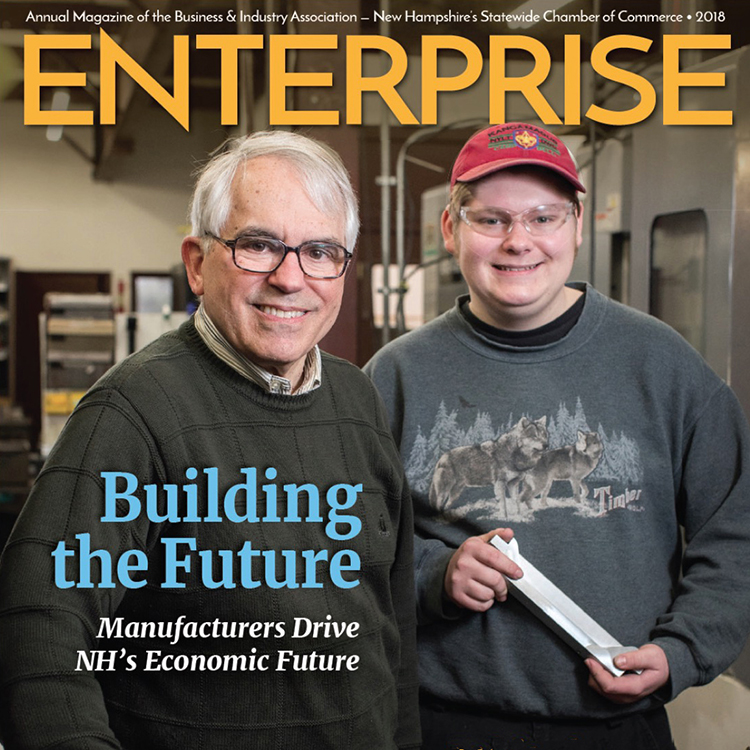 Featured image of article: ConVal High School Intern On Cover Of Business Magazine