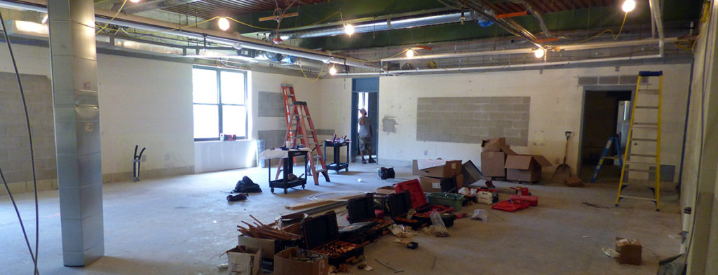Featured image of article: Science Classroom Construction Continues