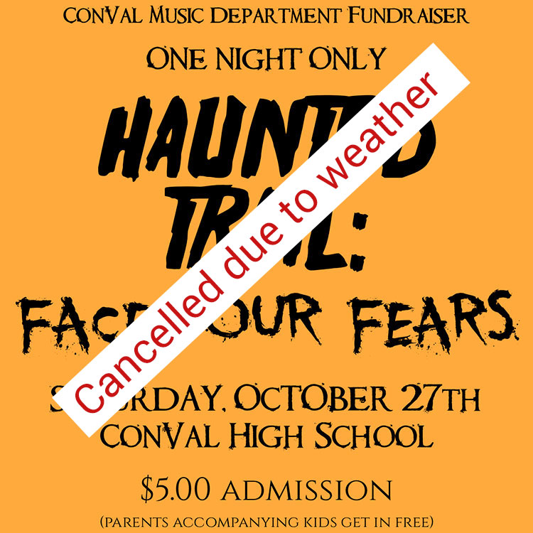Featured image of article: ConVal Music Department Haunted Trail October 27th!