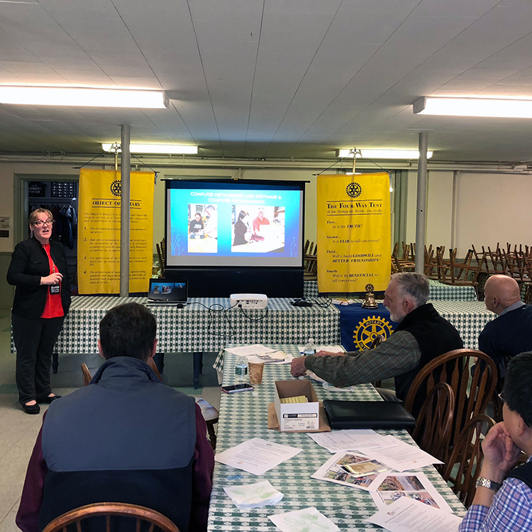 Featured image of article: ATC Director Kiley Addresses Peterborough Rotary Club