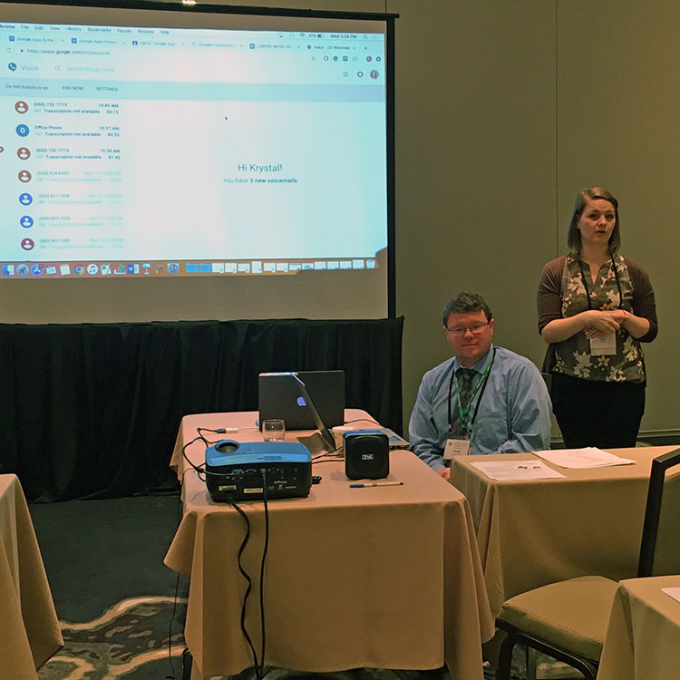 Featured image of article: Teachers Present At Christa McAuliffe Technology Conference