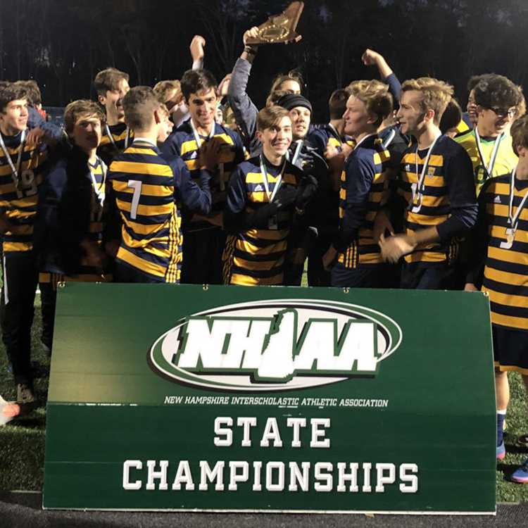 Featured image of article: ConVal Boys’ Varsity Soccer Team Are NHIAA Division II State Champions