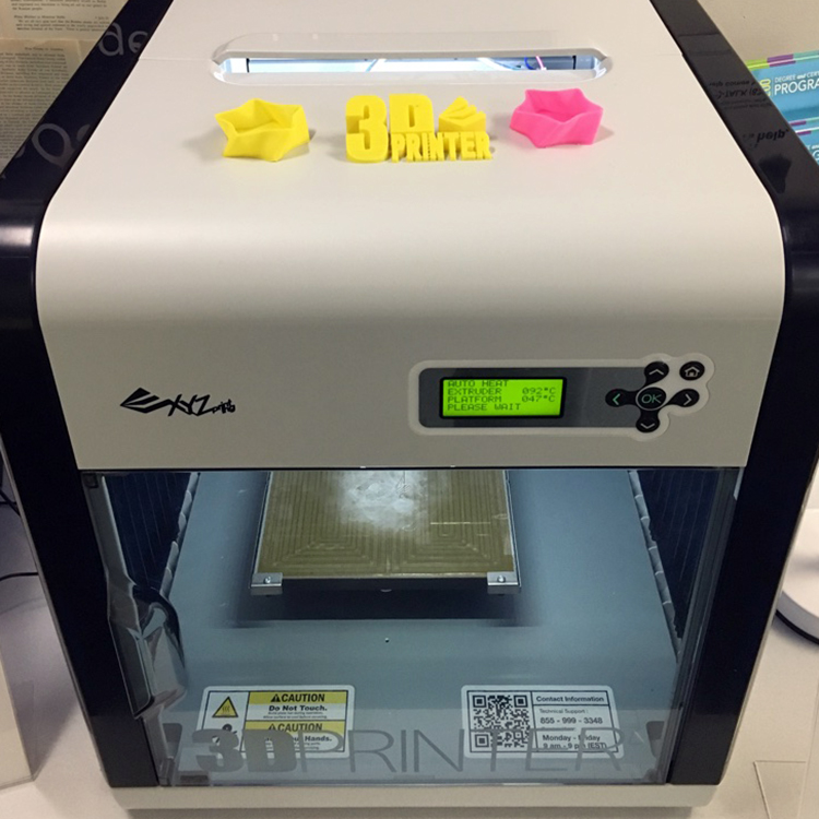 Featured image of article: 3D Printer Available In The ConVal Library Learning Commons