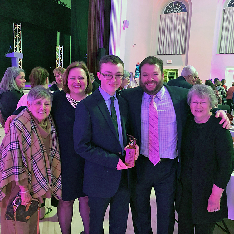 Featured image of article: Boice Winner of the 2019 Youth Achievement Spirit Award