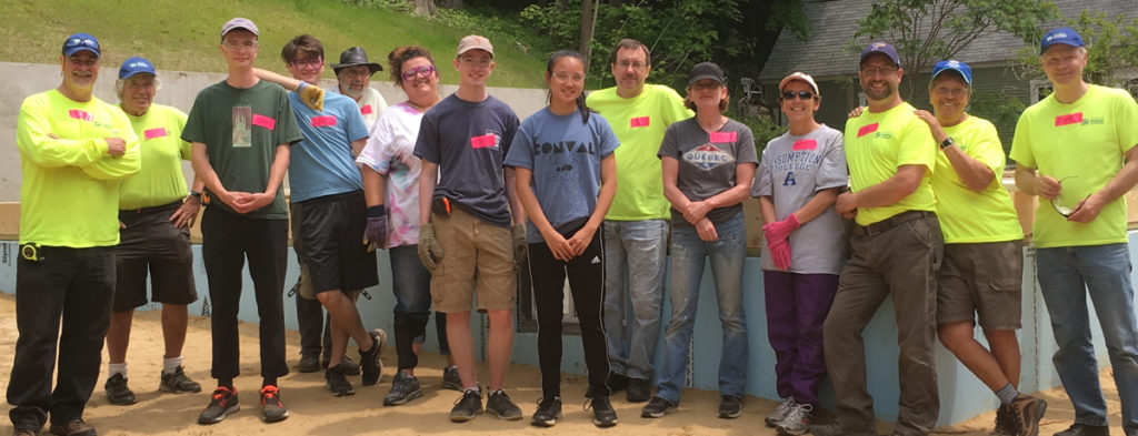 Featured image of article: Interact Students Work On Habitat House