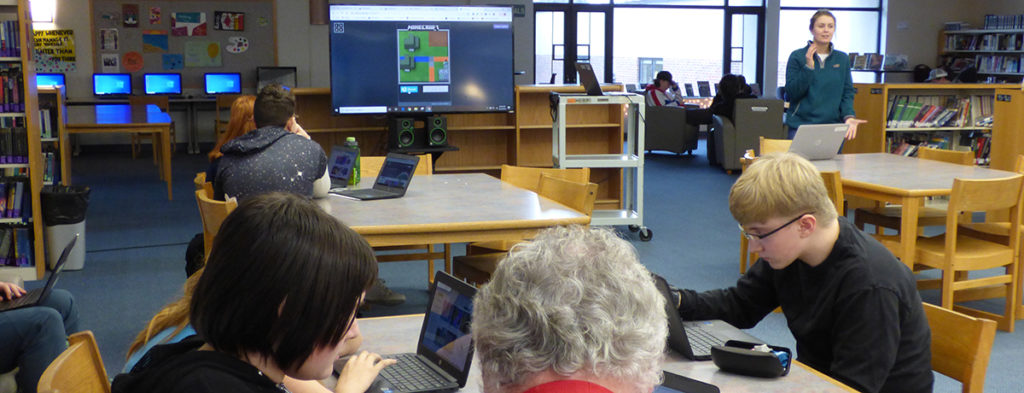 Featured image of article: Hour of Code At ConVal High School