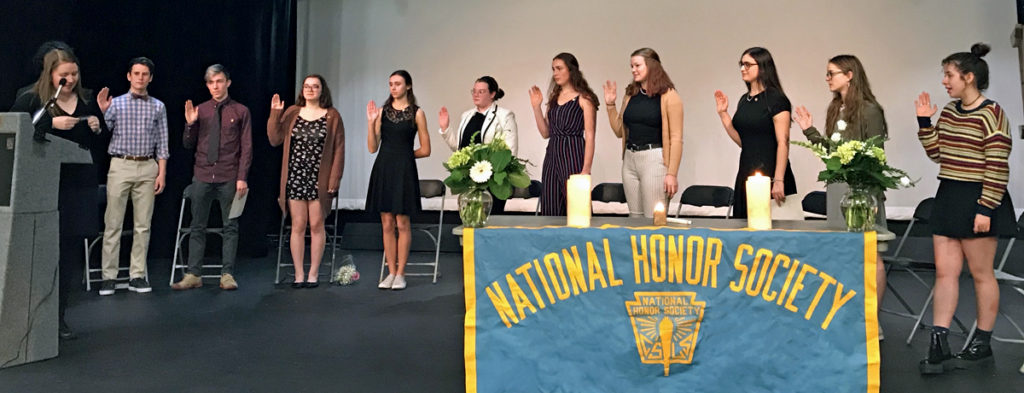 Featured image of article: ConVal NHS Chapter Inducts New Members