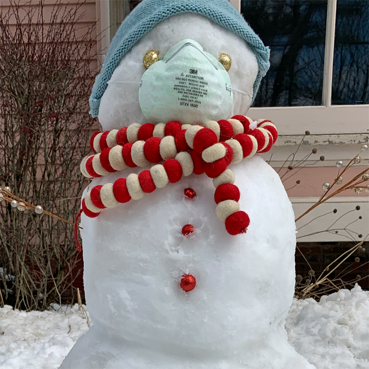 Featured image of article: Snowman Competition Cheers Students, Staff