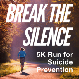 Featured image of article: Break The Silence Suicide Prevention Run Set For April 24, 2021