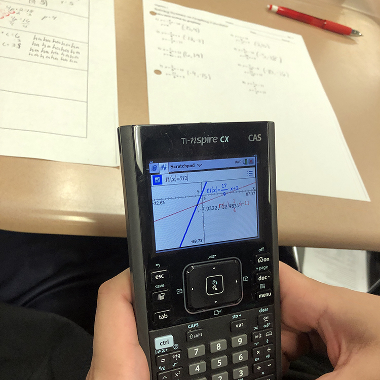 Featured image of article: Algebra Students Apply Graphing Skills To Solve Problems