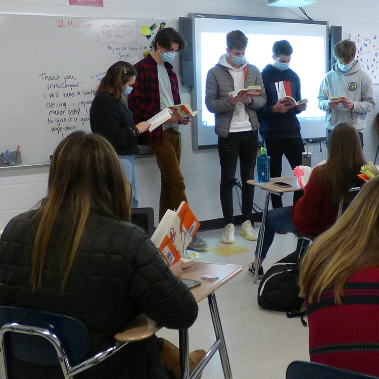 Featured image of article: AP Students Engage In Dramatic Reading Of Miller’s The Crucible