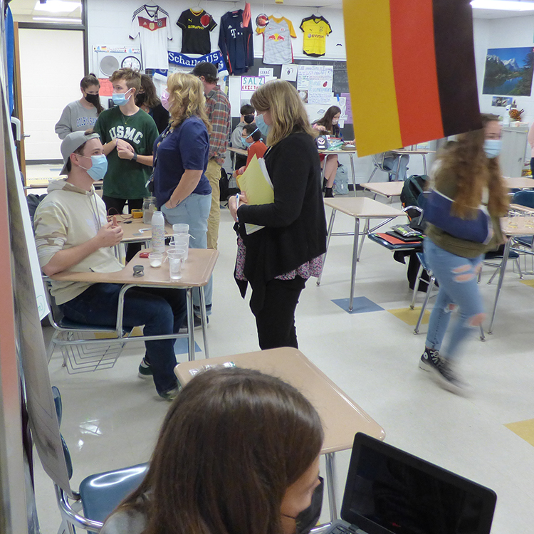 Featured image of article: Second Annual Science Fair In German 4 Class