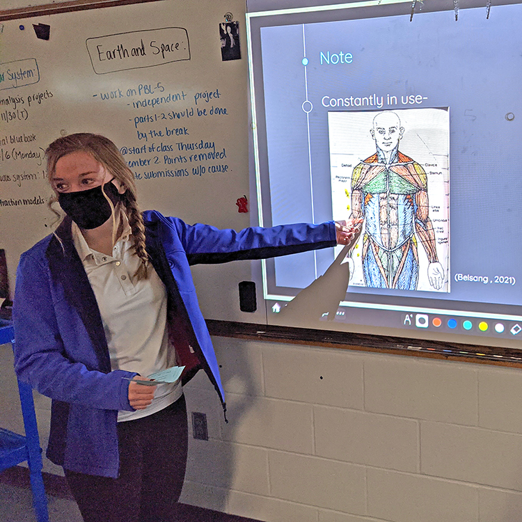 Featured image of article: Anatomy & Physiology Students Present Movement Analysis Projects