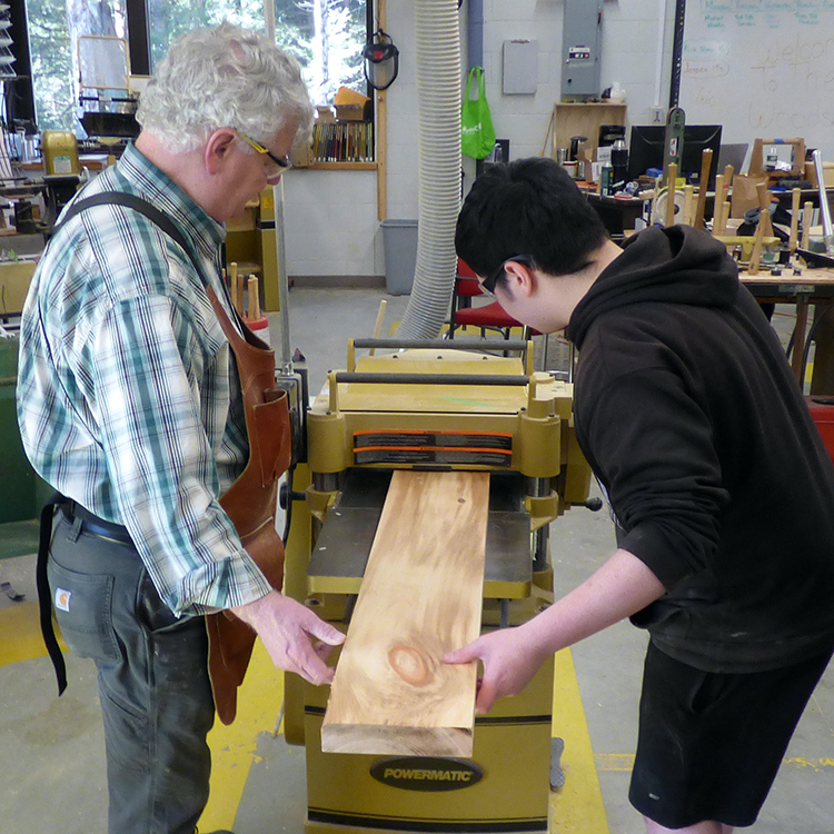 Featured image of article: Woodworking Students Learn To Master Power Tools