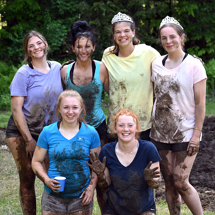 Featured image of article: Students, Staff Participate In End-Of-Year Mud Volleyball Event