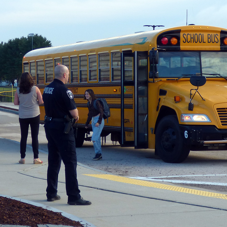 Featured image of article: First Day of School at ConVal High School on August 31, 2022