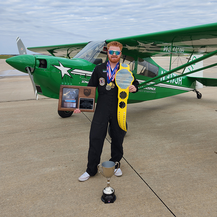 Featured image of article: ConVal Grad Wins Aerobatic Club National Championships