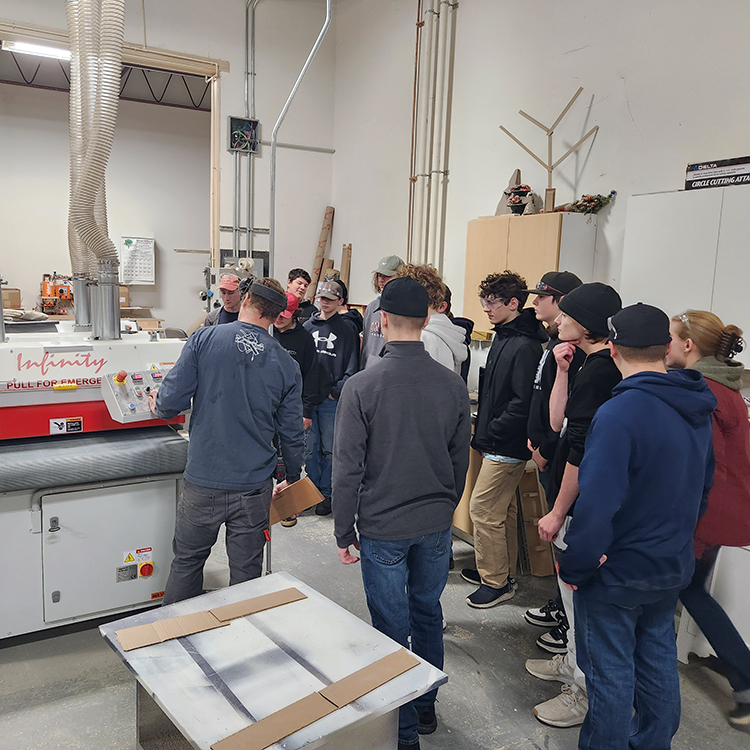 Featured image of article: Manufacturing Students Visit Local Businesses