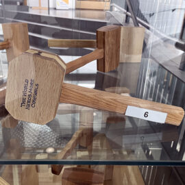 Featured image of article: Woodshop Students Create Functional, Stylish Mallets
