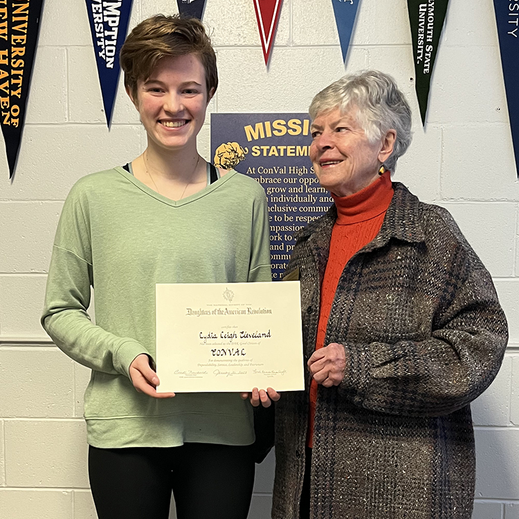 Featured image of article: Lydia Cleveland Receives 2023 DAR Good Citizen Award