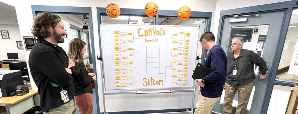 Featured image of article: ConVal “March Madness” About Sitcoms
