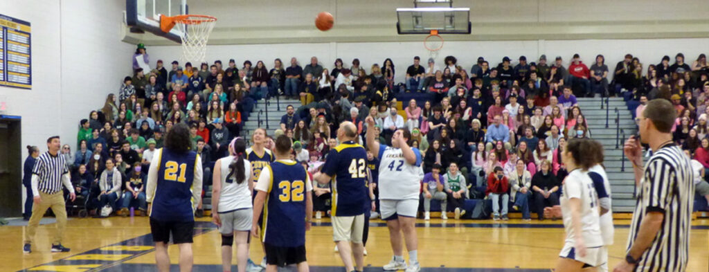 Featured image of article: Unified v Staff Basketball