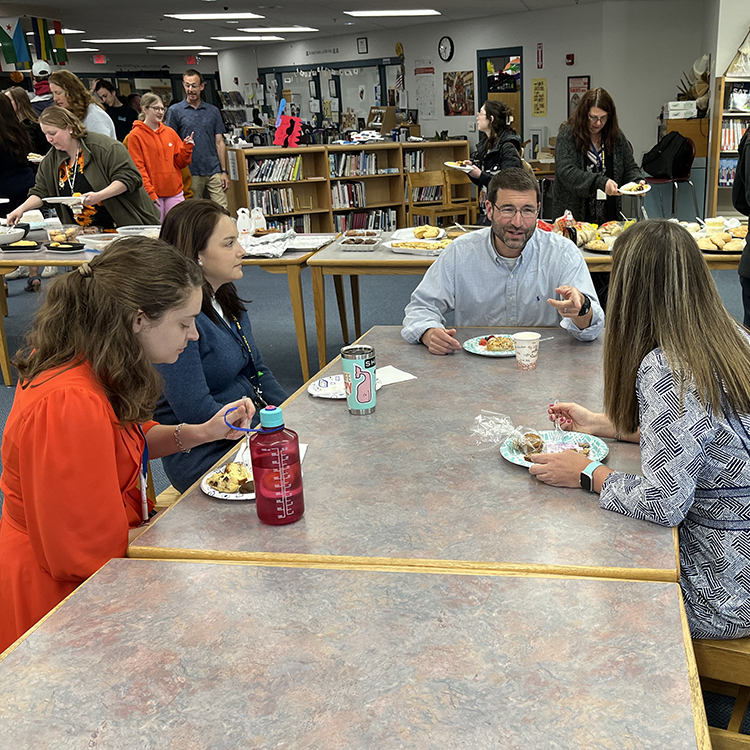 Featured image of article: National Honor Society Students Host Teacher Appreciation Breakfast