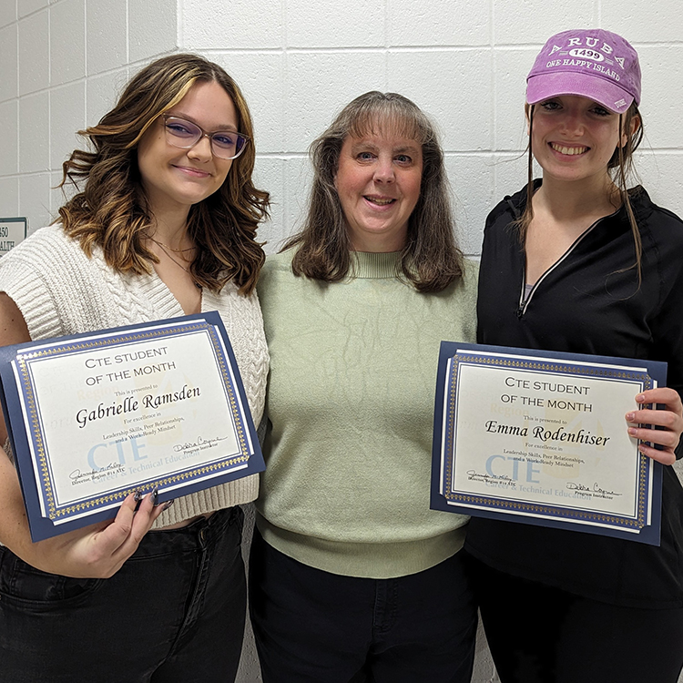 Featured image of article: CTE Students of the Month