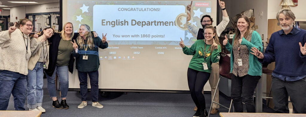 Featured image of article: English Department Wins Trivia Contest