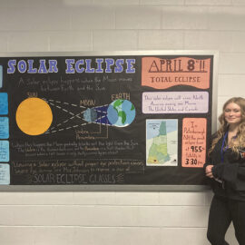 Featured image of article: Bulletin Board Teaches About Solar Eclipse